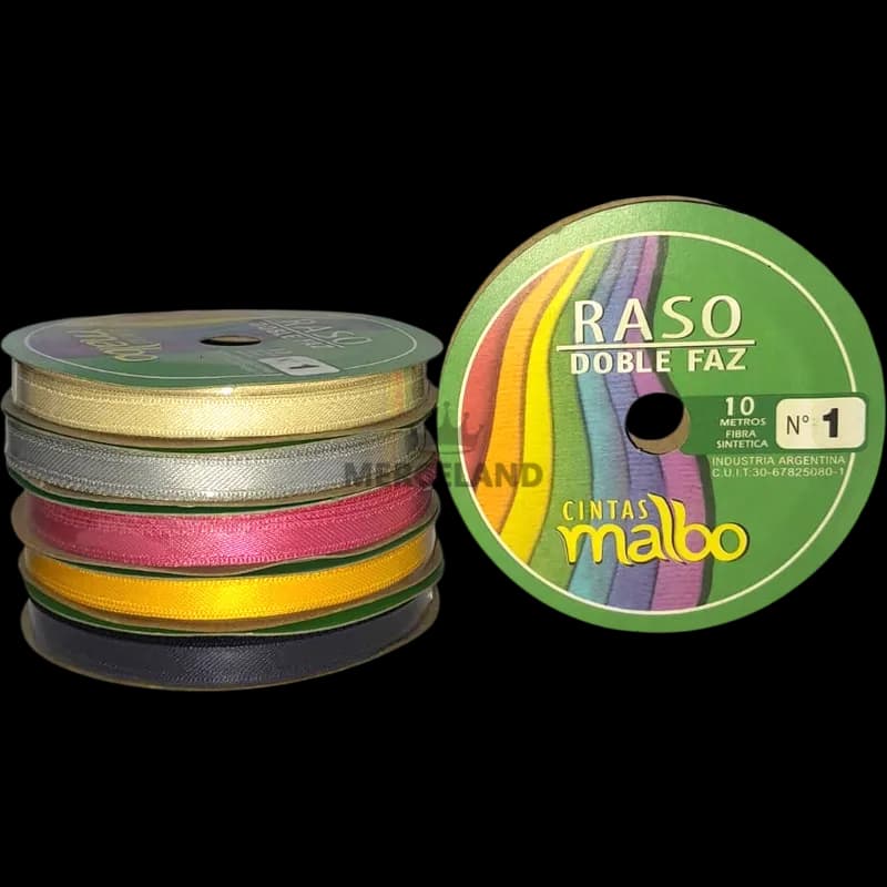 Cinta Raso N°1 x 10mts - 6 Unidades - Imagen 2